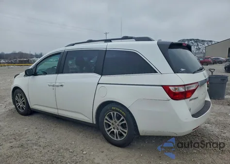 2011 Honda Odyssey Exl from USA, damaged, VIN 5FNRL5H68BB050931